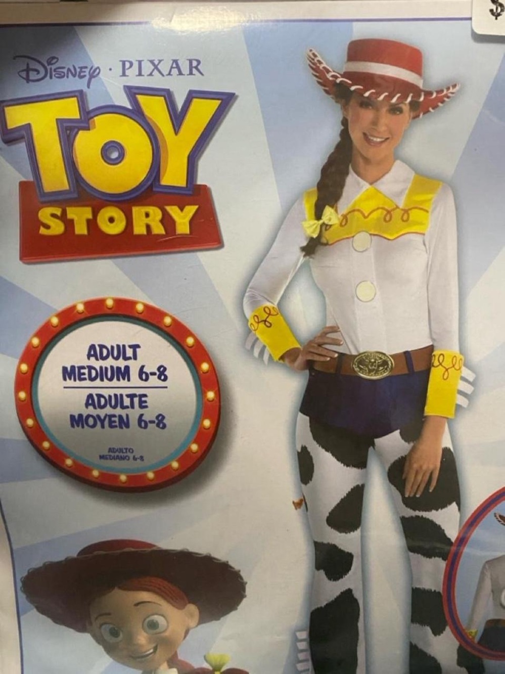 Disney Jessie Women's Costume - White, Yellow & Red